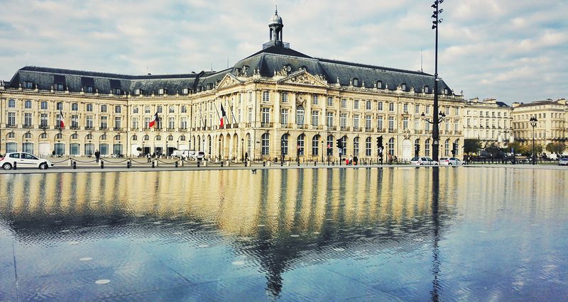 Place de la Bourse et Miroir d’eau à Bordeaux